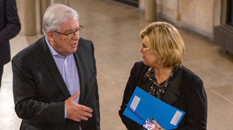 Jacques Landriot et Marie-Agnès Poussier-Winsback