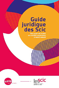 Couverture Guide juridique des Scic